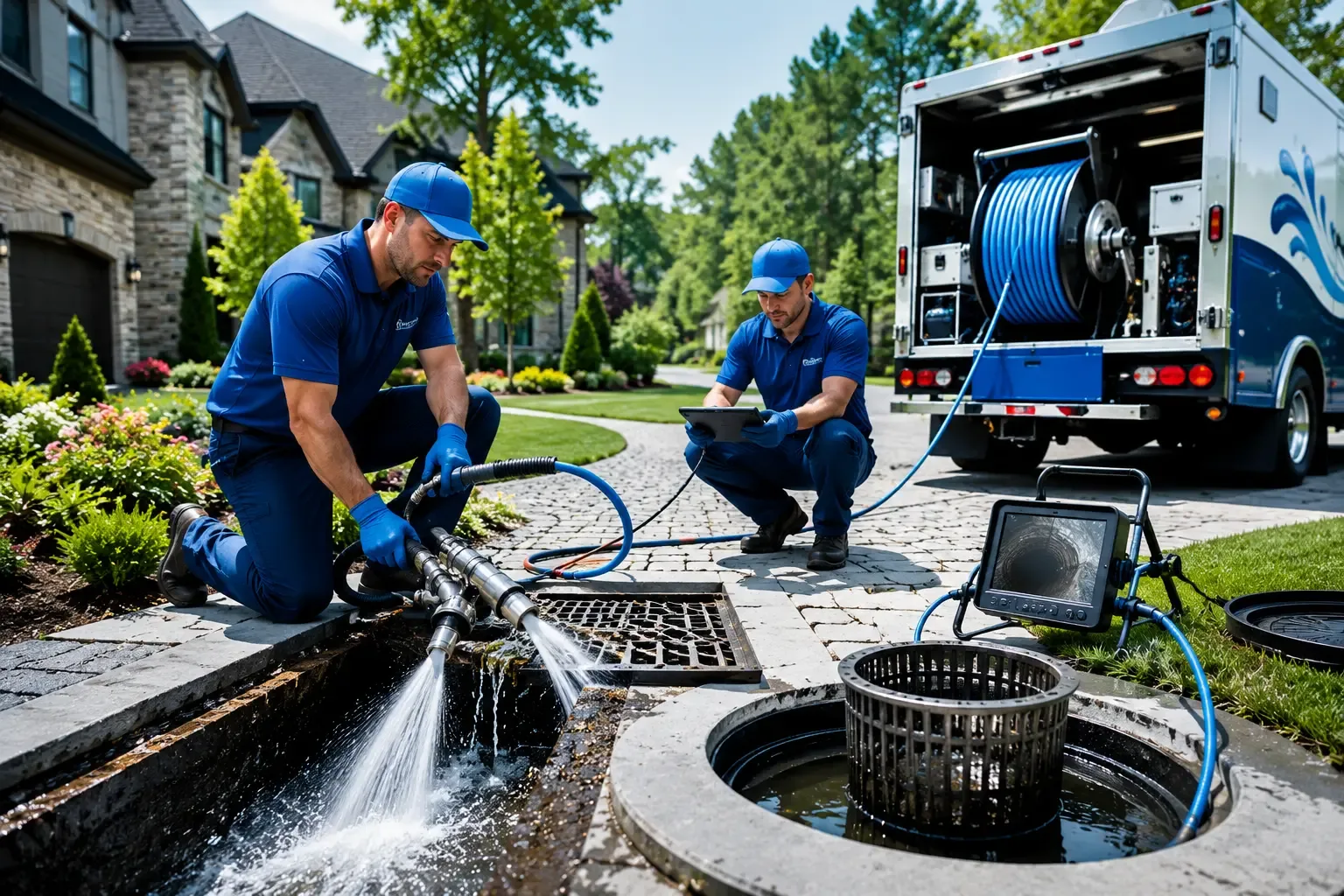 Local outdoor drain cleaning professionals in Miller City, OH
